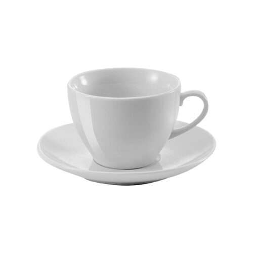 Porcelain cup and saucer 230ml