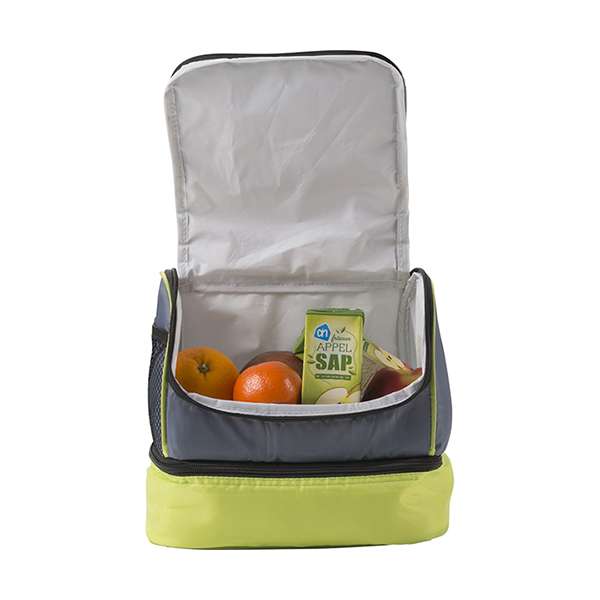 Polyester Cooler bag with two compartments
