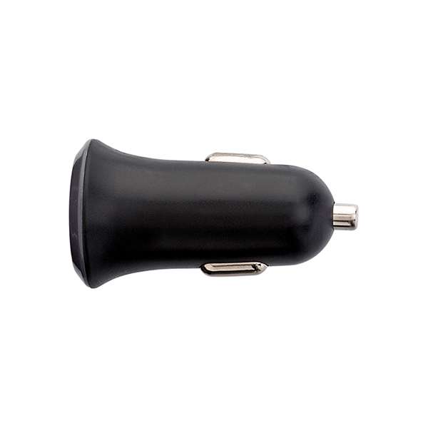USB car charger with two ports