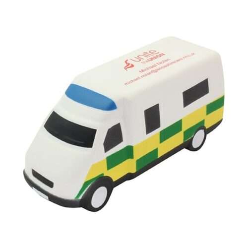 The Anti stress Ambulance is manufactured in high quality PU foam. This tractor stress shape combines an element of fun and value for money.