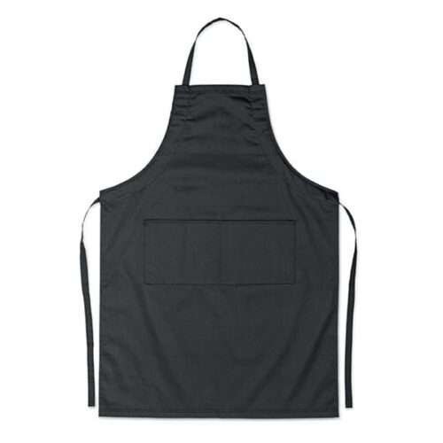 Adjustable kitchen apron with 2 pockets