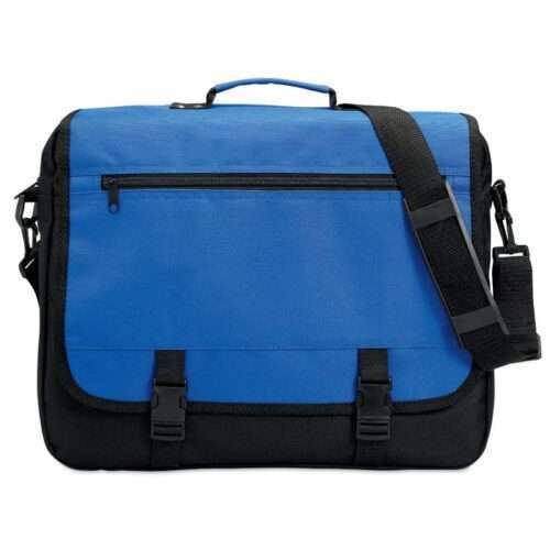 Document flap bag in 600D polyester