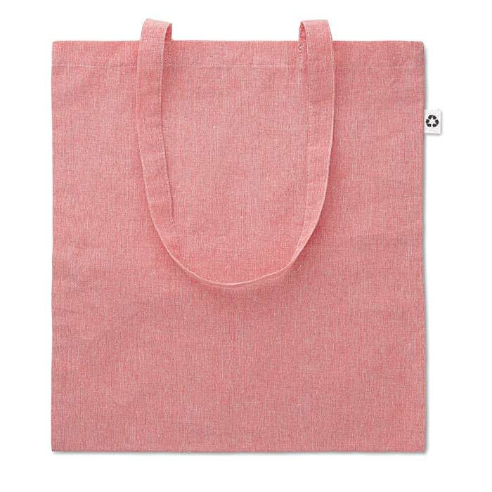 Two tone recycled shopping bag