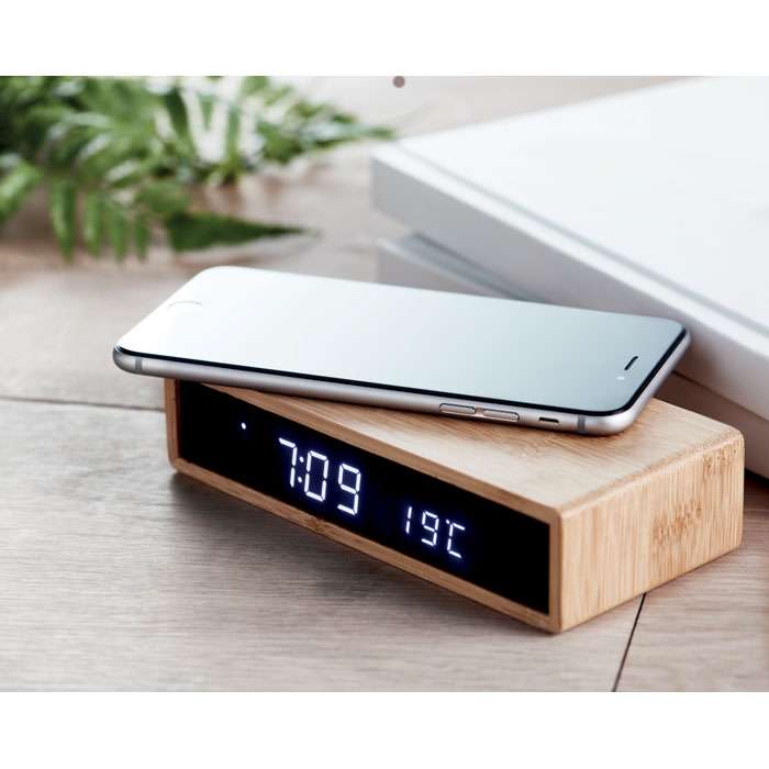 Bamboo multifunctional wireless charger