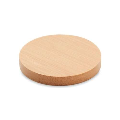 Coaster and bottle opener in Bamboo