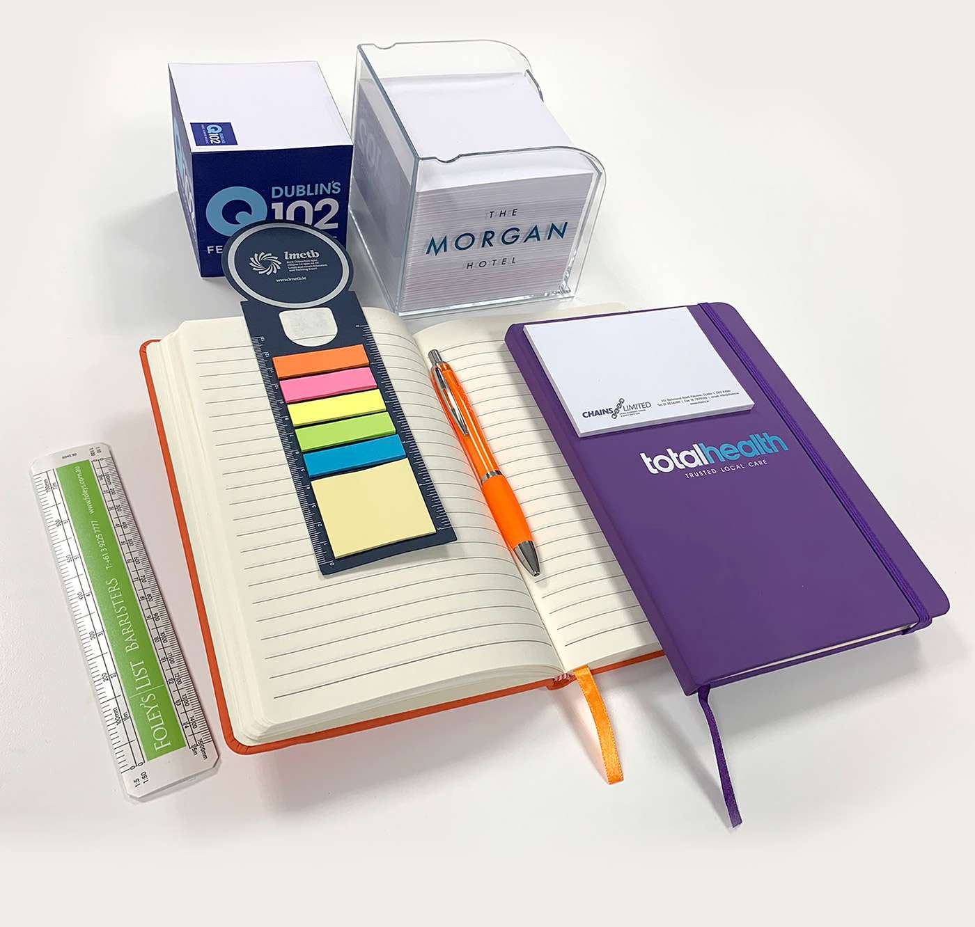 Promotional Notebooks, Note pads and pens