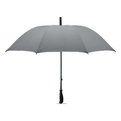Manual wind-proof reflective umbrella