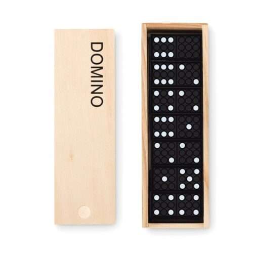 28 pieces domino in wooden box