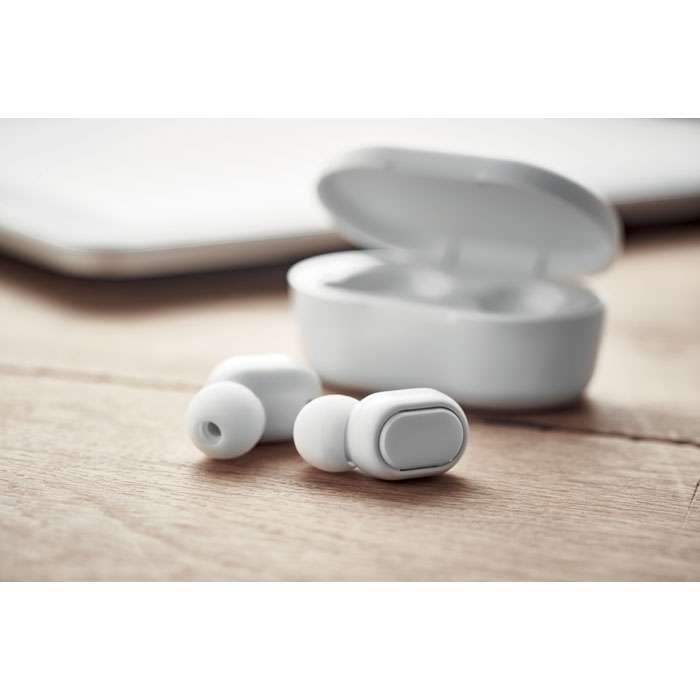 Recycled Wireless Stereo Earbuds