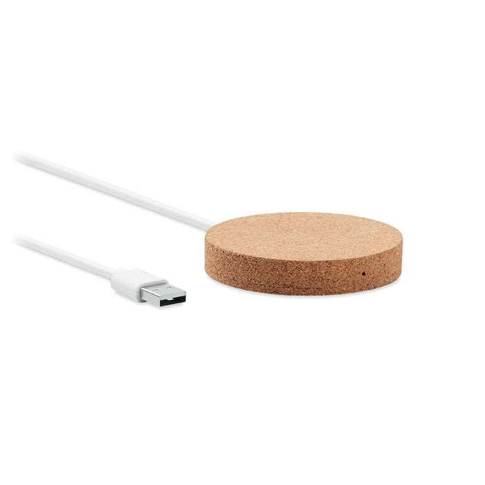 Cork wireless charger
