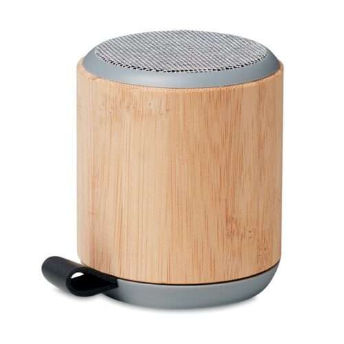 Wireless Speaker with bamboo cover