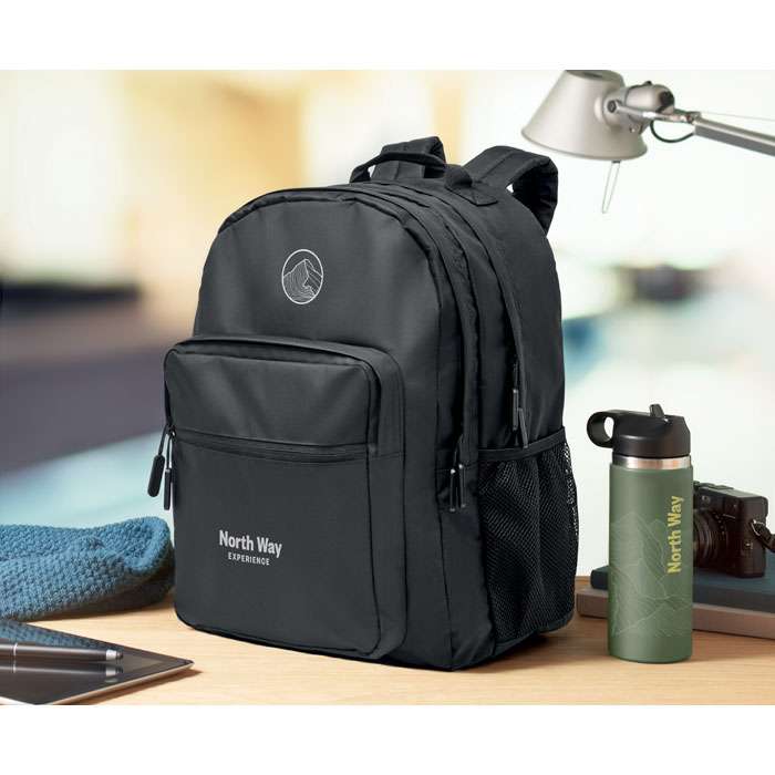 15 inch 300D RPET Laptop backpack